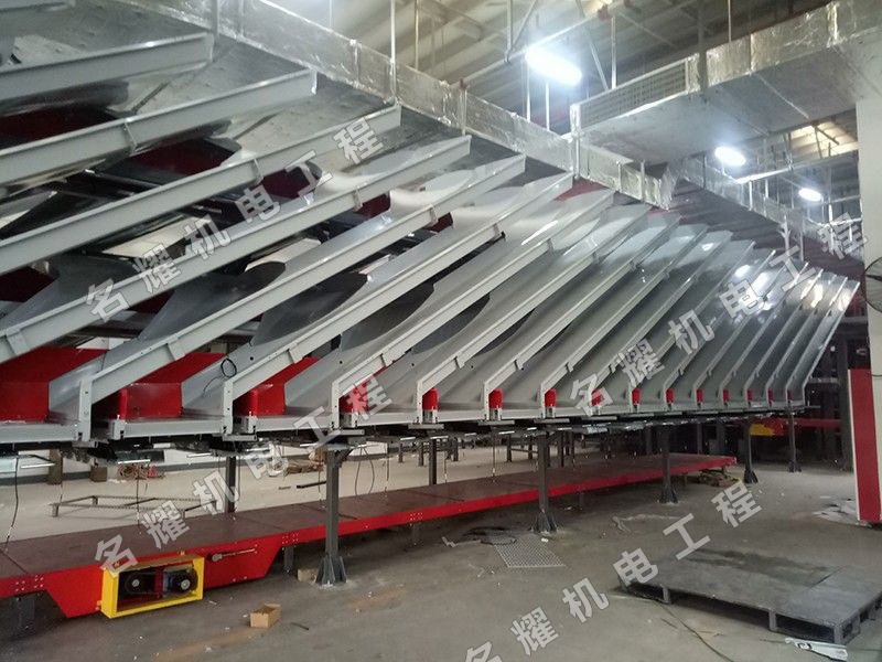 菏澤市名耀機(jī)電工程有限公司工程案例韻達(dá)分揀機(jī)