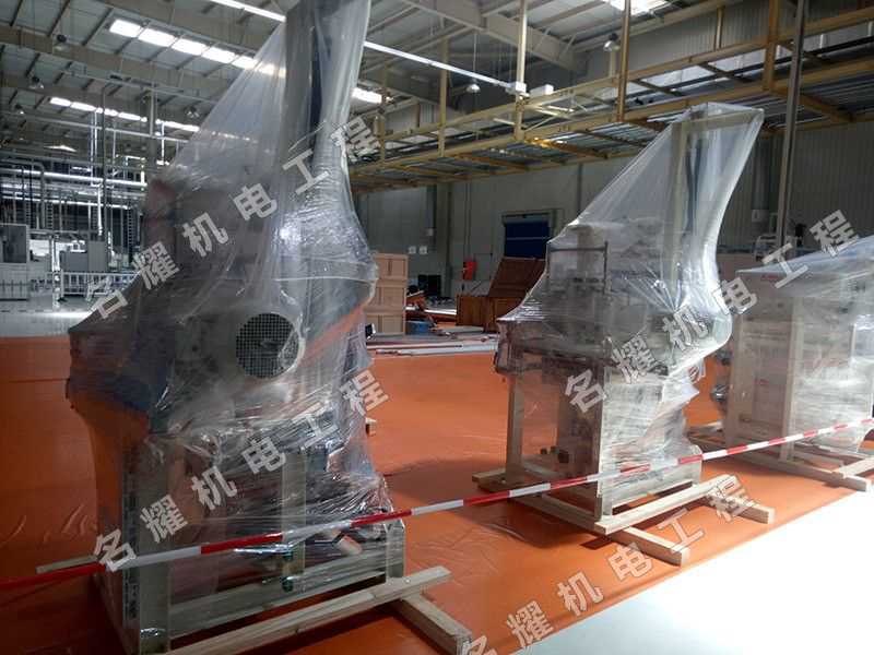 菏澤市名耀機(jī)電工程有限公司工程案例保定長(zhǎng)城熱處理線搬遷